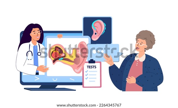 Why Choosing a Local Audiology Practice Can Make All the Difference in Your Hearing Journey. Vector image.